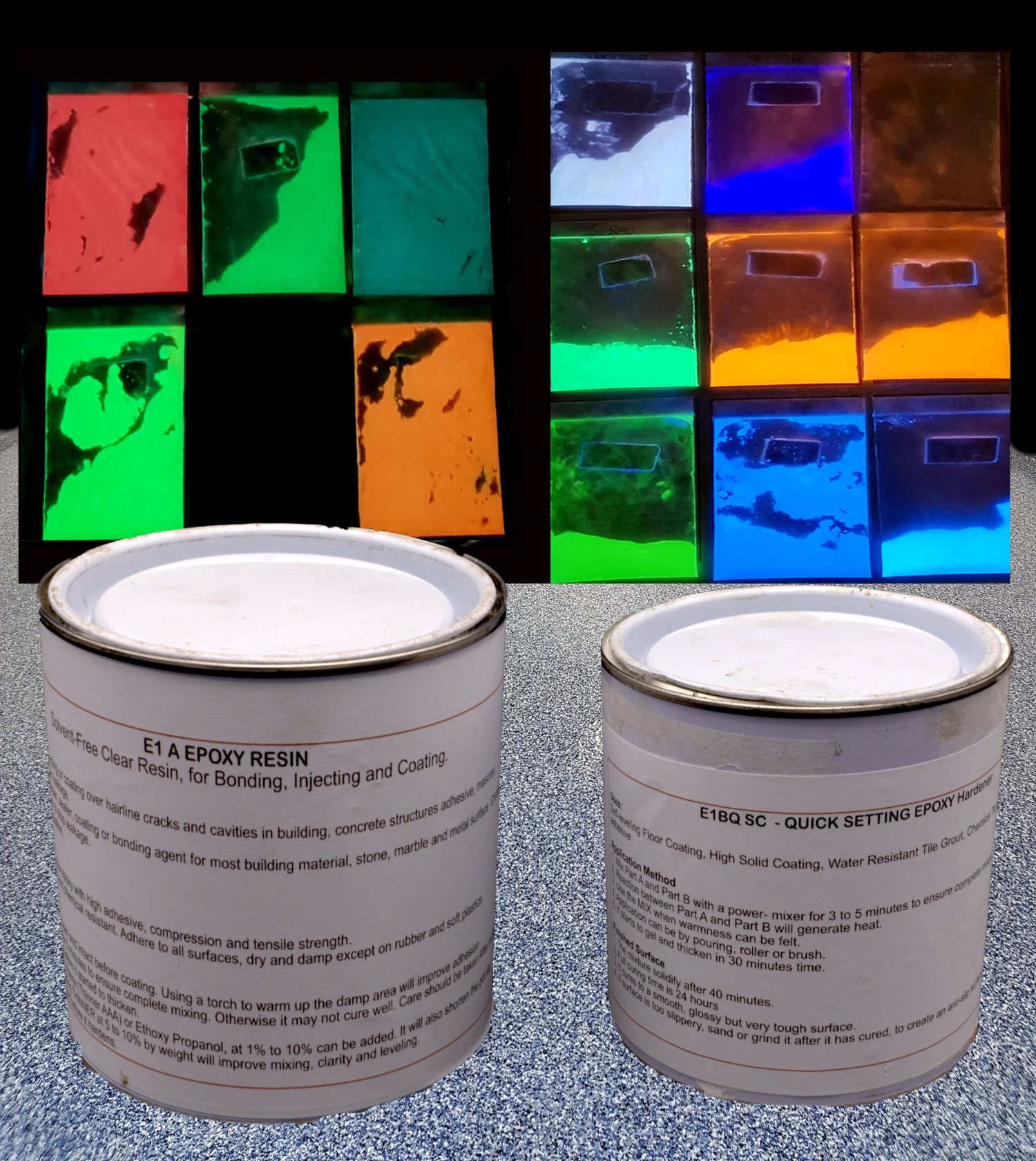 Buy Glow In The Dark Epoxy Paint - 1.5 Kg (All Colours) – Weather Proof  Outdoor