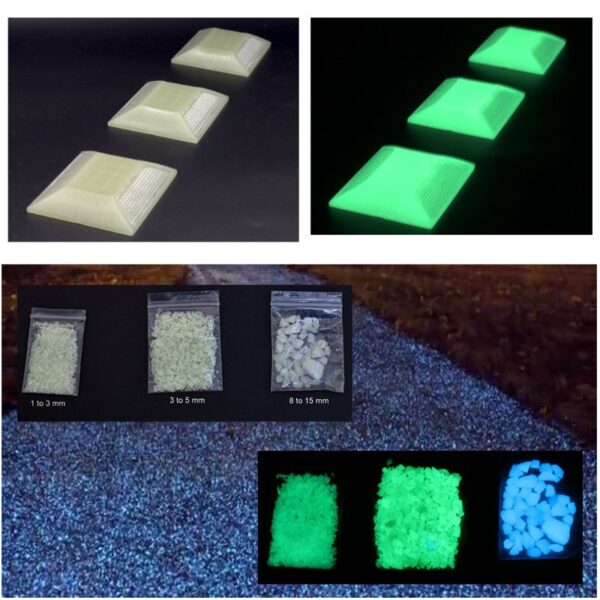 Glow in the Dark Roads and Reflective Road Studs