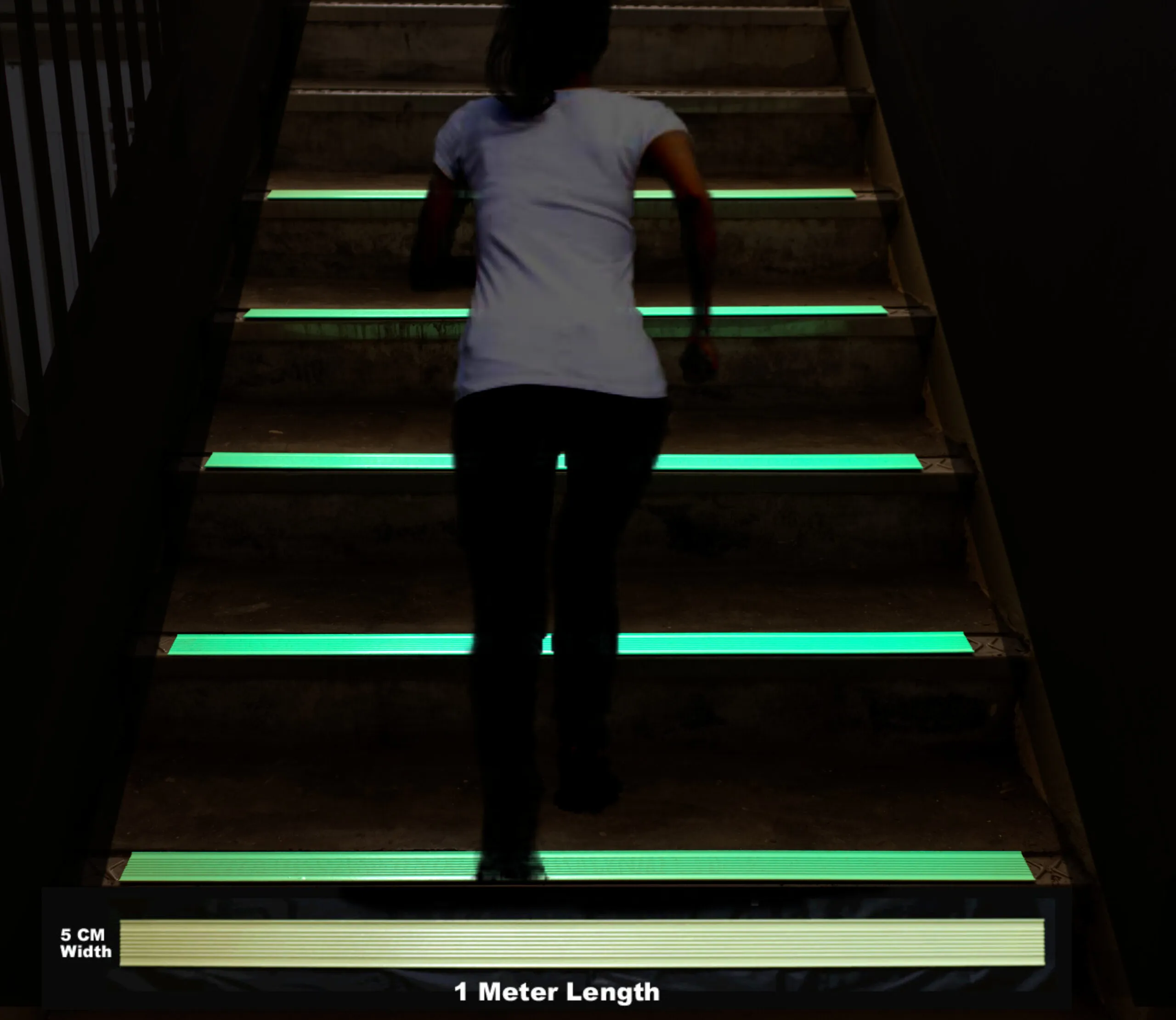 Glow in the Dark Staircase Glow in the Dark Stair Strips
