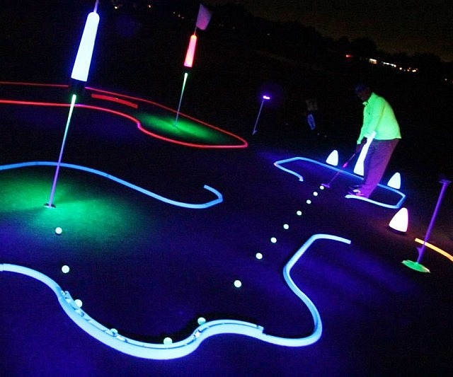 Glow in the Dark Mini Golf 